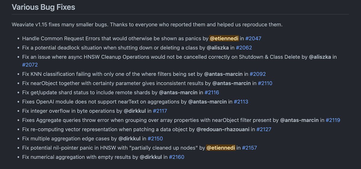 其他改进和错误修复